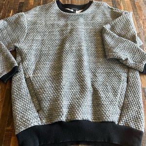 Banana Republic waffle sweatshirt